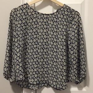 3/$30 Flower blouse
